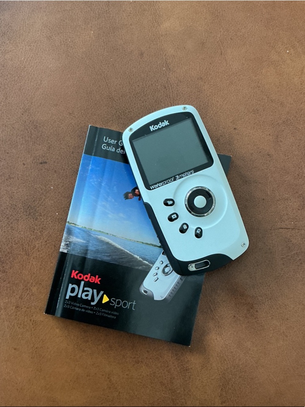 Kodak White & Black Portable PlaySport Camcorder